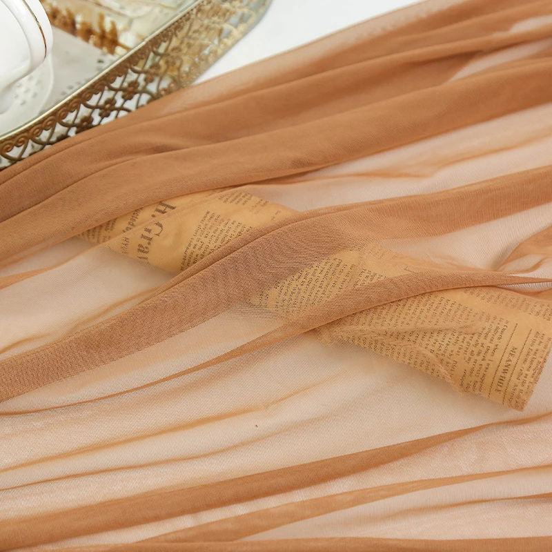 Crystal Mesh Fabric - 150x100cm Hohe Elastizität Power Mesh Stoff