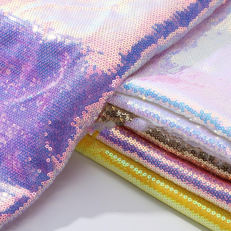 Sequin Fabric Panel - Dichter Pailletten-Glitzerstoff für Kleider, Bühnenhintergrund und
