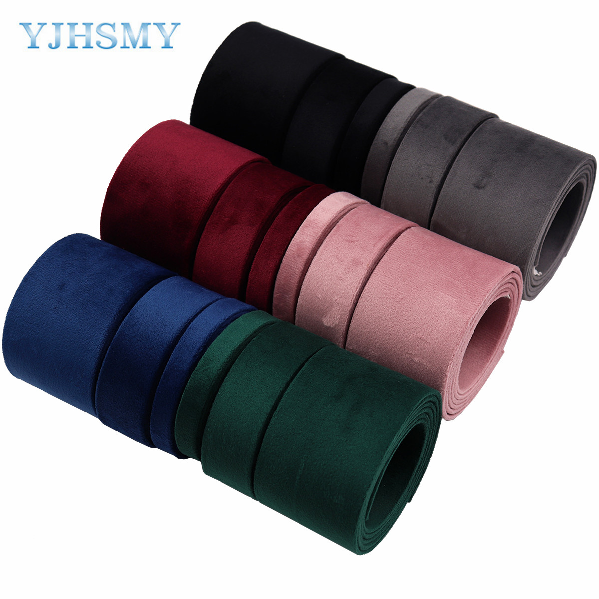 Samtband, doppelseitige Stoffb – Velvet Ribbon Roll Bewertung und Preis