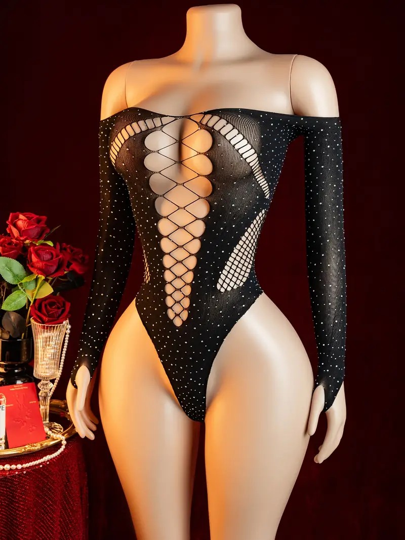 Strass-Netzstoff Hohles Babydo – Crystal Mesh Fabric Bewertung und Preis